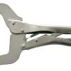 Welding Pliers Type C 280 mm, Nickel-Plated, With Release Lever, Mega