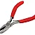 Bent Nose Pliers 4.5120 mm Rounded Jaw, Proline
