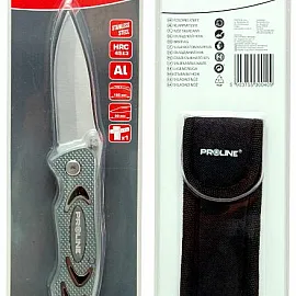 Folding Knife with Belt Storage Case, 11.5 cm, 8 cm Blade, 100g, Proline
