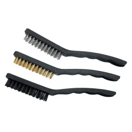 Universal Brushes 230 mm - 3Pc set.(Steel, Nylon, Copper).