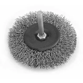 Crimped Wire Wheel Circular Brushes-Fi=100 mm, Screwthread=6