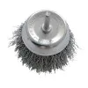 Cup Brush with Undulating Steel Wire FI=60 mm, 6 mm Shank, Proline