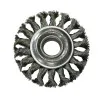 Cup Brush Ø 115 mm Twisted Steel Wire, Proline