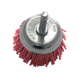 Koppborste Nylon Ø 50 mm, Stång 6 mm, Proline
