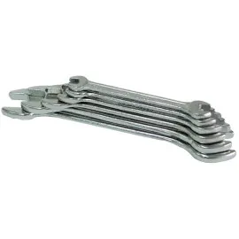 Double Open End Spanner of 6 pcs(6-17 mm) Shrink Wrap