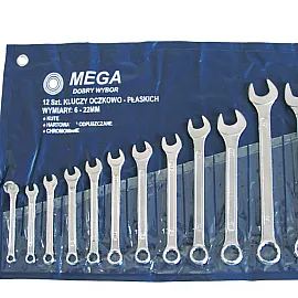 12 Pc Combination Wrench set - 6-22 mm