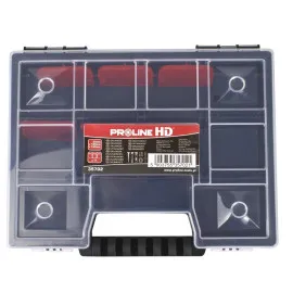 Förvaringsbox Organiser med Handtag 11 Fack 3.5 x 15.5 x 19.5 cm, PROLINE HD