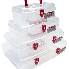 Storage Box with Handle, 5Part, 359 x 238 x 85 mm, Proline