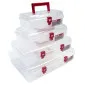 Storage Box with Handle, 5Part, 359 x 238 x 85 mm, Proline