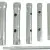 6 pcs, Tube Spaner Sets - 8 -17 mm