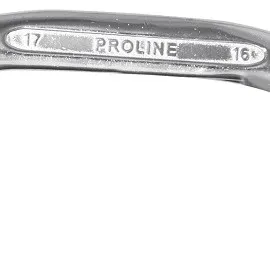 Bent Ring Spanner Type C 12-Point 8 x 10 mm, 19-21 mm, CrV, Proline