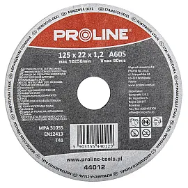 Cutting Disk for Stainless Steel, 180 mm x 1.6 mm x 22 mm, A36S, Proline