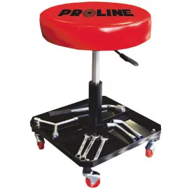 Verkstadspall, pneumatiskt verkstadsstol, höj- och sänkbar, Vikt=5.7 kg, Proline