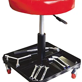 Pneumatic Workshop Seat, Height Adjustable, Weight=5.7 kg, Proline
