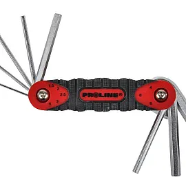 Insexnyckel sats 8 st 1.5-8.0 mm, Stål, Proline