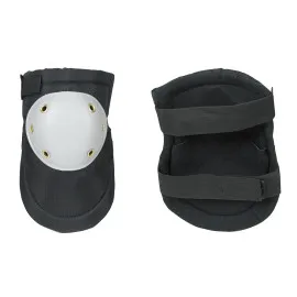 Knäskydd med Hård PVC-Sköld, 600D Polyester, Dubbla Kardborrband, EN 14404