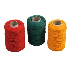 Fogsnöre plast (polypropylen) - 100 mm, sats med 3 färger