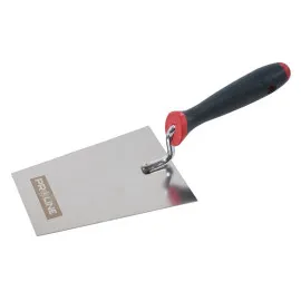 Stainless Trapezoid Trowel 140 mm Plastering Hand