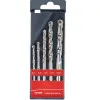 Betongborr, sats 3st - 6 mm, 8 mm, 10 mm, plastask, Proline