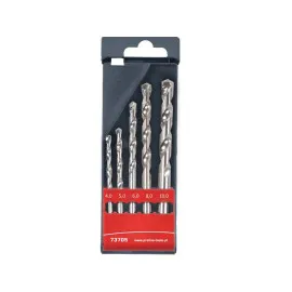 Masonry Drill set 3 Pieces - 6 mm, 8 mm, 10 mm, Plastic Box, Proline