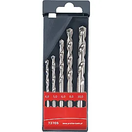 5 st Masonry Borr 4-10 mm Plastlåda, Proline