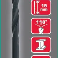 HSS Spiralborr 2, 6 mm, 1 st, Proline