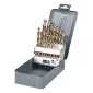 19 Piece HSS Twist Drill set, HSS DIN338 (1-10.0 mm), Proline