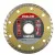 Turbo Diamond Cutting Disc 115 mm x 2.4 mm x 7.5 mm x 22.2 mm, Proline