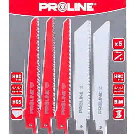 Metal Cutting Reciprocating Saw Blades 5 pcs, Proline