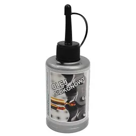 Silicone Oil with Syringe Dispenser 70 ml for Lubricating Light-Load Parts