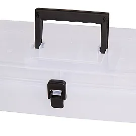 Storage Box with Handle 10, 5 Part., 245 x 150 x 85 Violet