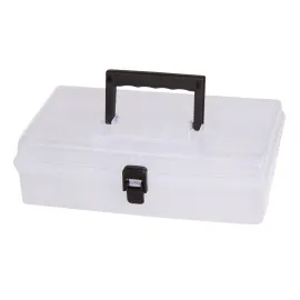Förvaringsbox, organiser med handtag 5 fack 24.5 x 15 x 85 cm violett färg