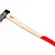 Canadian Hand Axe 1800 g with Wooden Handle, Hot-Forged C45 Steel, Juco