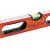 Spirit Level Hercules, Alu60 cm, Plumbsite, 3 Via.(0.5) Kapro