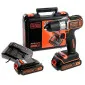 Drill Cordless Autosense 18V 1.5Ah, 2 Aku