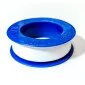 Teflontape, tätning för plast- och metallgängor, 12 x 0, 075 mm, l=10 m, vit