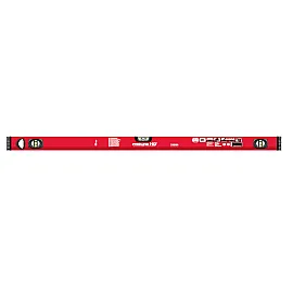 Spirit Level Aluminium 120 cm, Stainless Steel Magnetic 2 Magnets, Powder Coated, Kapro