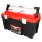 Verktygslåda 60 x 29 x 33 cm, Aluminiumhandtag, Organiser-fack, Proline HD