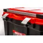 Verktygslåda 60 x 29 x 33 cm, Aluminiumhandtag, Organiser-fack, Proline HD