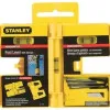 Stolpvattenpass 180 x 130 mm med Magneter och Libeller, Stanley