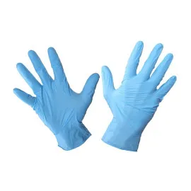 Gloves Nitrile Blue, 100 pcs., 7 , CE, LAHTI