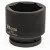 Impact Socket 165 mm - 105 mm, 12-edged, CRV, Chrome, Corona