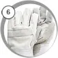 Sandblasting Suit Heavy-Duty Leather/Cotton Size 50 Double Seam Velcro Gloves Included, Contracor