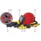 Sandblasting Helmet COMFORT Flat Lens DIN EN 14594 Pressure Regulator Nylon Cape, Contracor