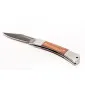 Folding Universal Knife 80 mm with Wooden Handle, Stainless Steel, Proline