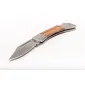 Folding Universal Knife 80 mm with Wooden Handle, Stainless Steel, Proline