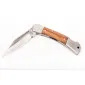 Folding Universal Knife 80 mm with Wooden Handle, Stainless Steel, Proline