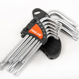TORX Key set 9 Pieces T10-T50, Proline