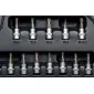 Socket set 150 pcs 1/41/23/84-32 mm, Proline