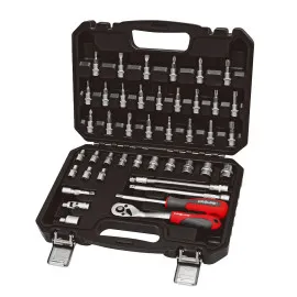 Socket set 43 pcs 1/44-14 mm, Proline